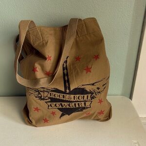 Rock & Roll Cowgirl Tote Bag